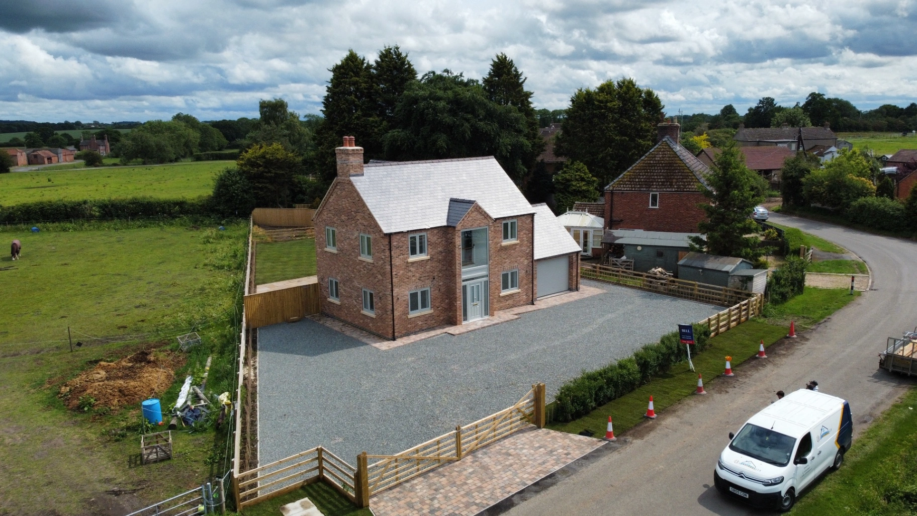 New Build Home in Legsby, Lincolnshire