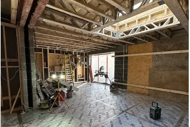 High performance insulation fitted during the Eastfield Road renovation project