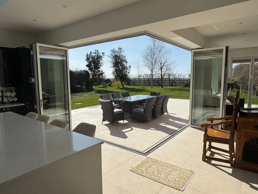 Services 3 modern glass extension creating bright open-plan living space