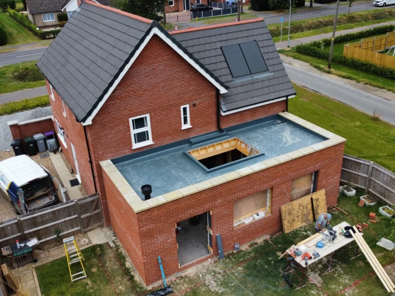 double storey extensions completed by sb
